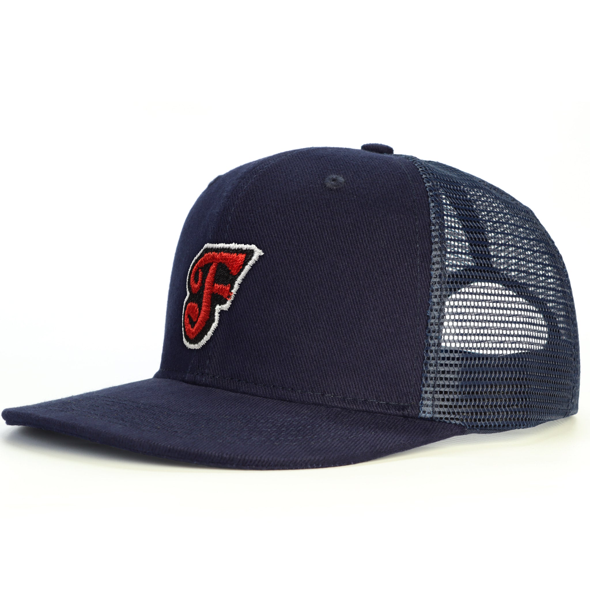 F Harf Snapback Şapka - lacivert