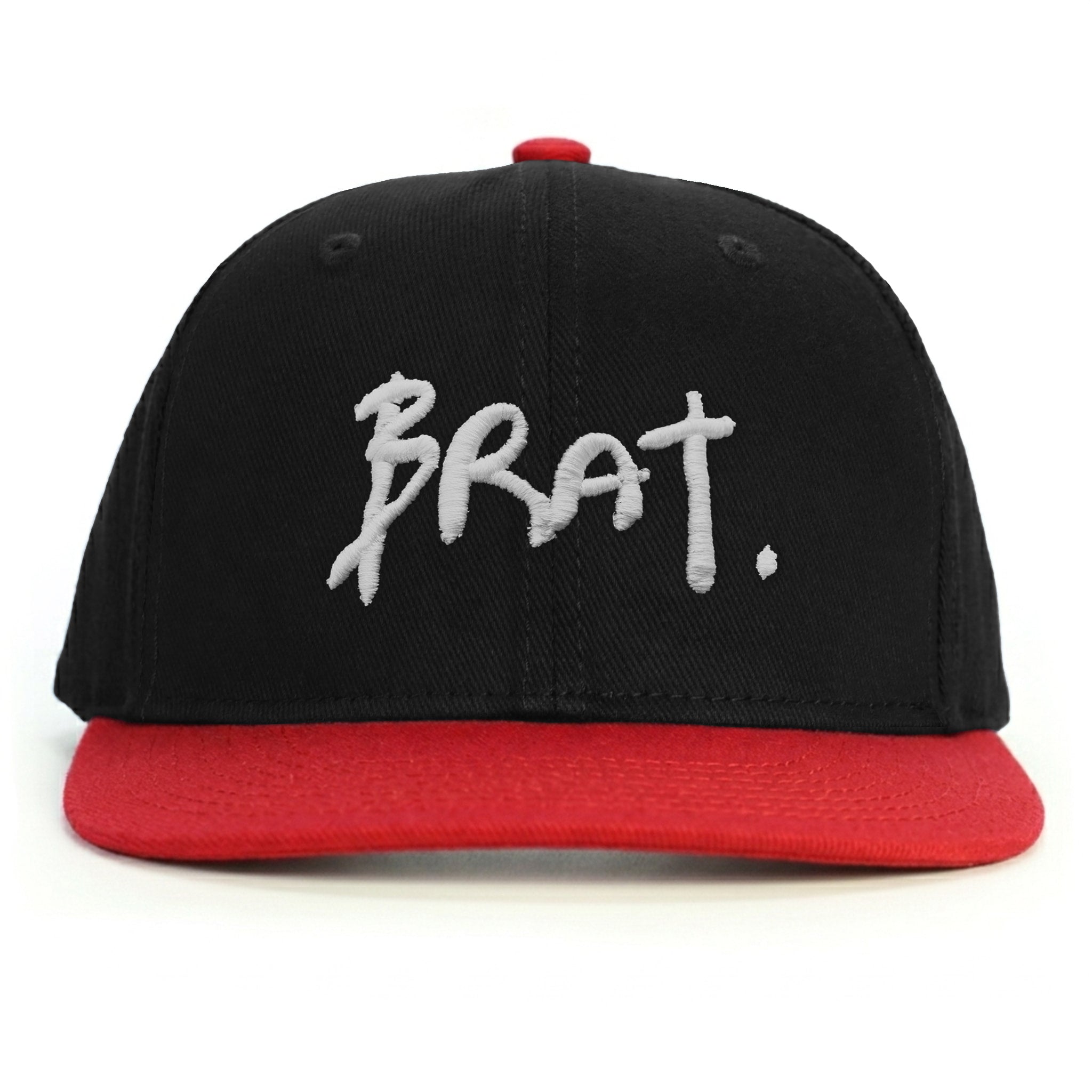 Brat Snapback Şapka - kırmızı