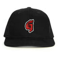 G Harf Snapback Şapka - siyah