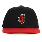 G Harf Snapback Şapka - kırmızı