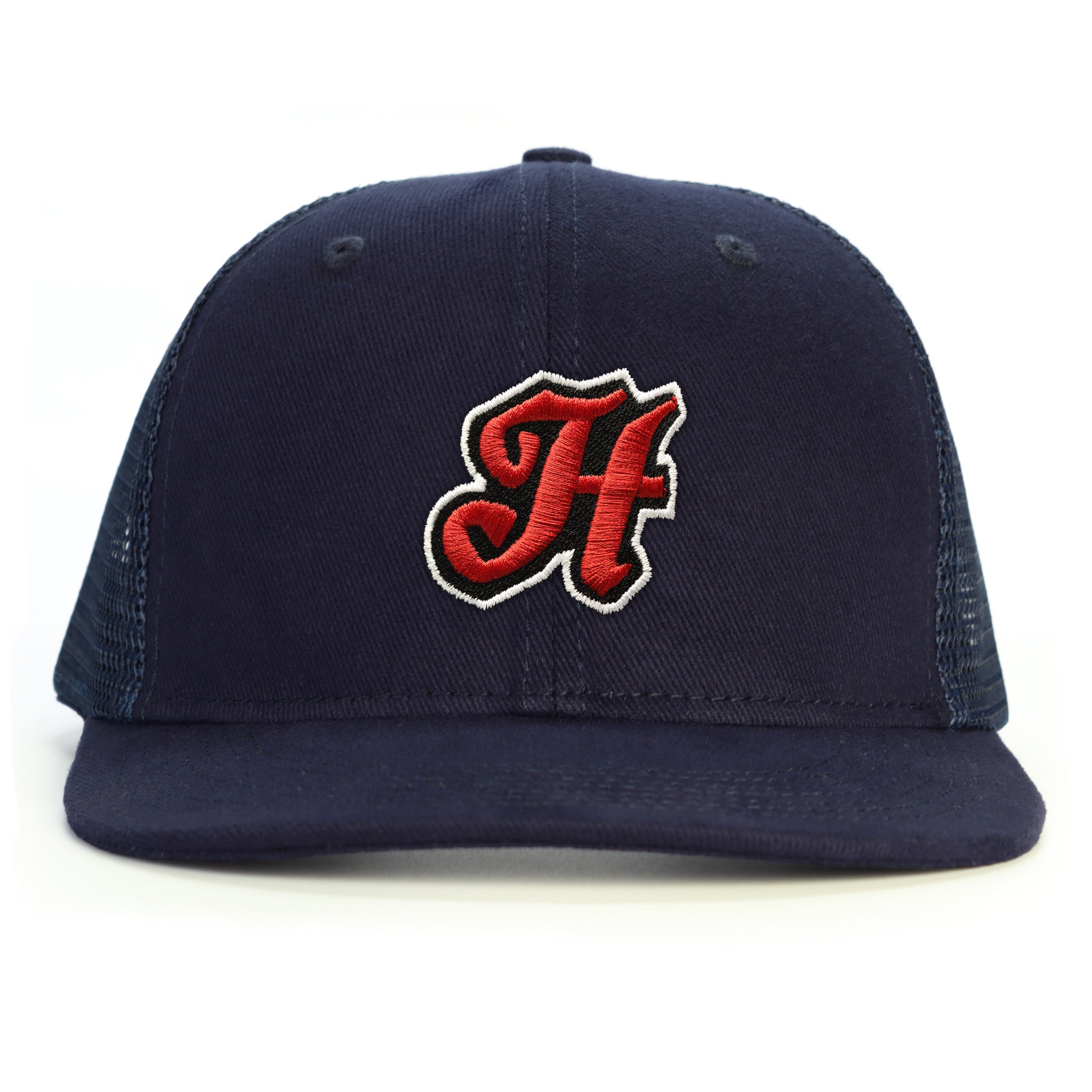 H Harf Snapback Şapka - lacivert