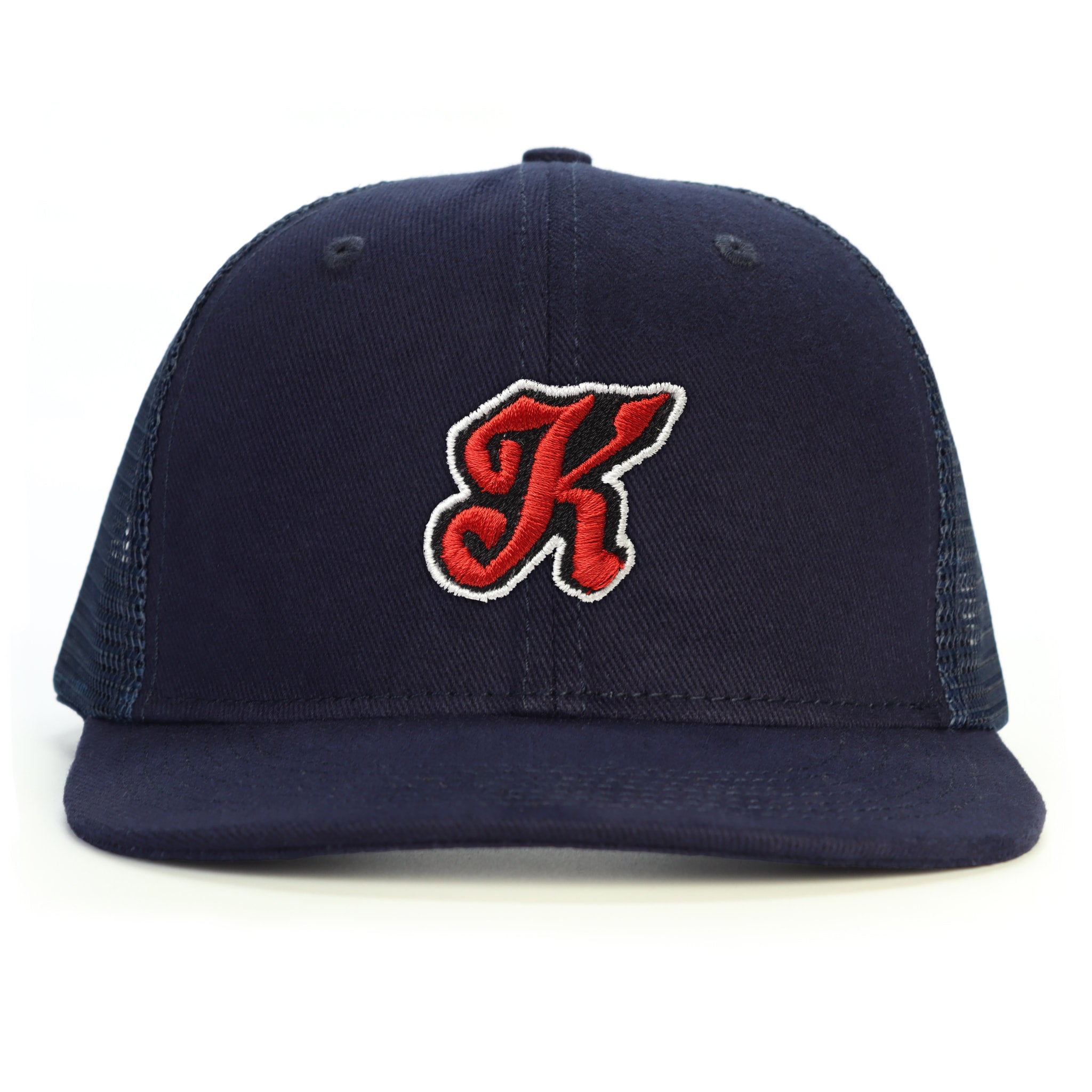 K Harf Snapback Şapka - lacivert