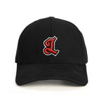 L Harf Baseball Şapka - siyah