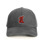 L Harf Baseball Şapka - gri