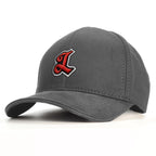 L Harf Baseball Şapka - gri