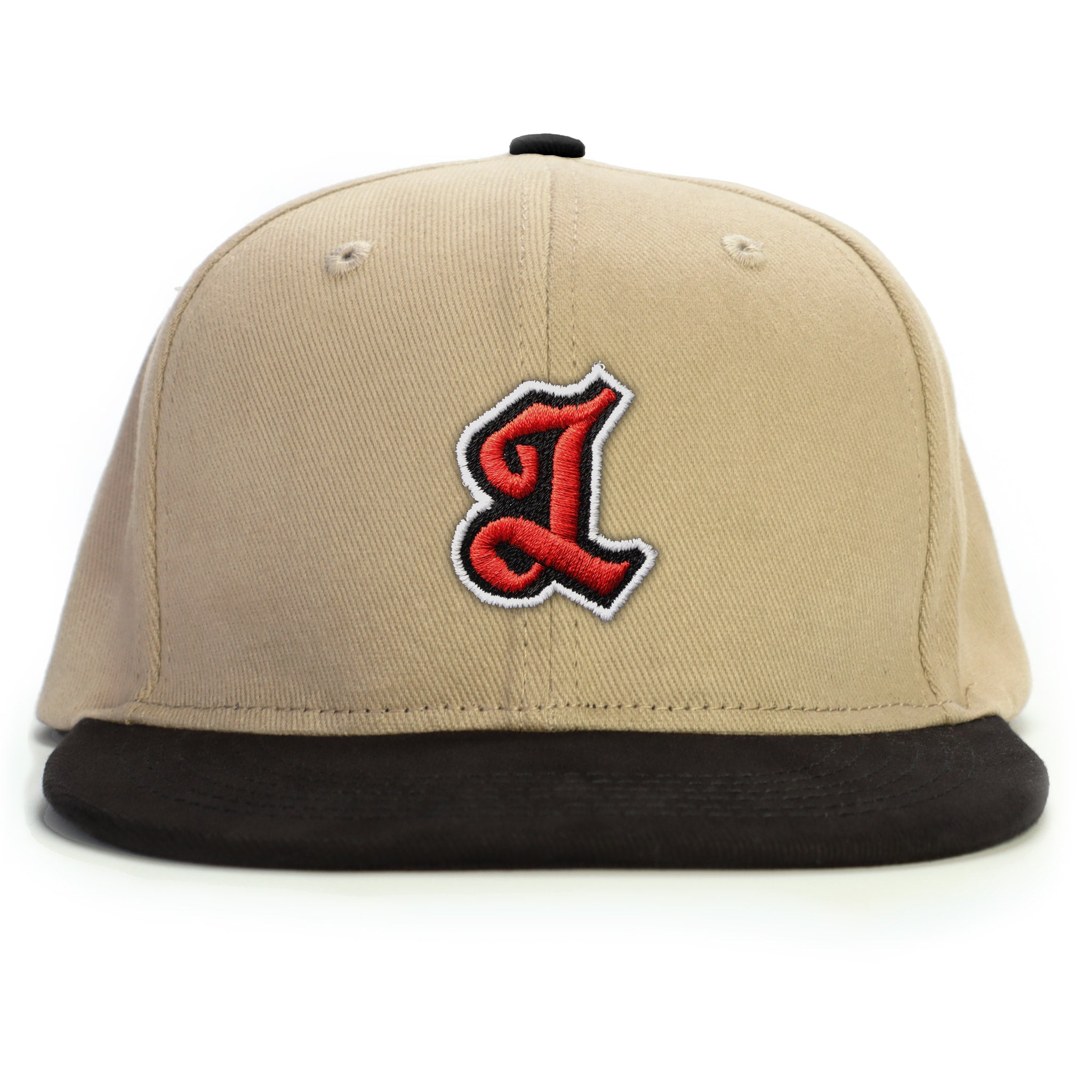 L Harf Snapback Şapka - bej