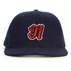 N Harf Snapback Şapka - lacivert