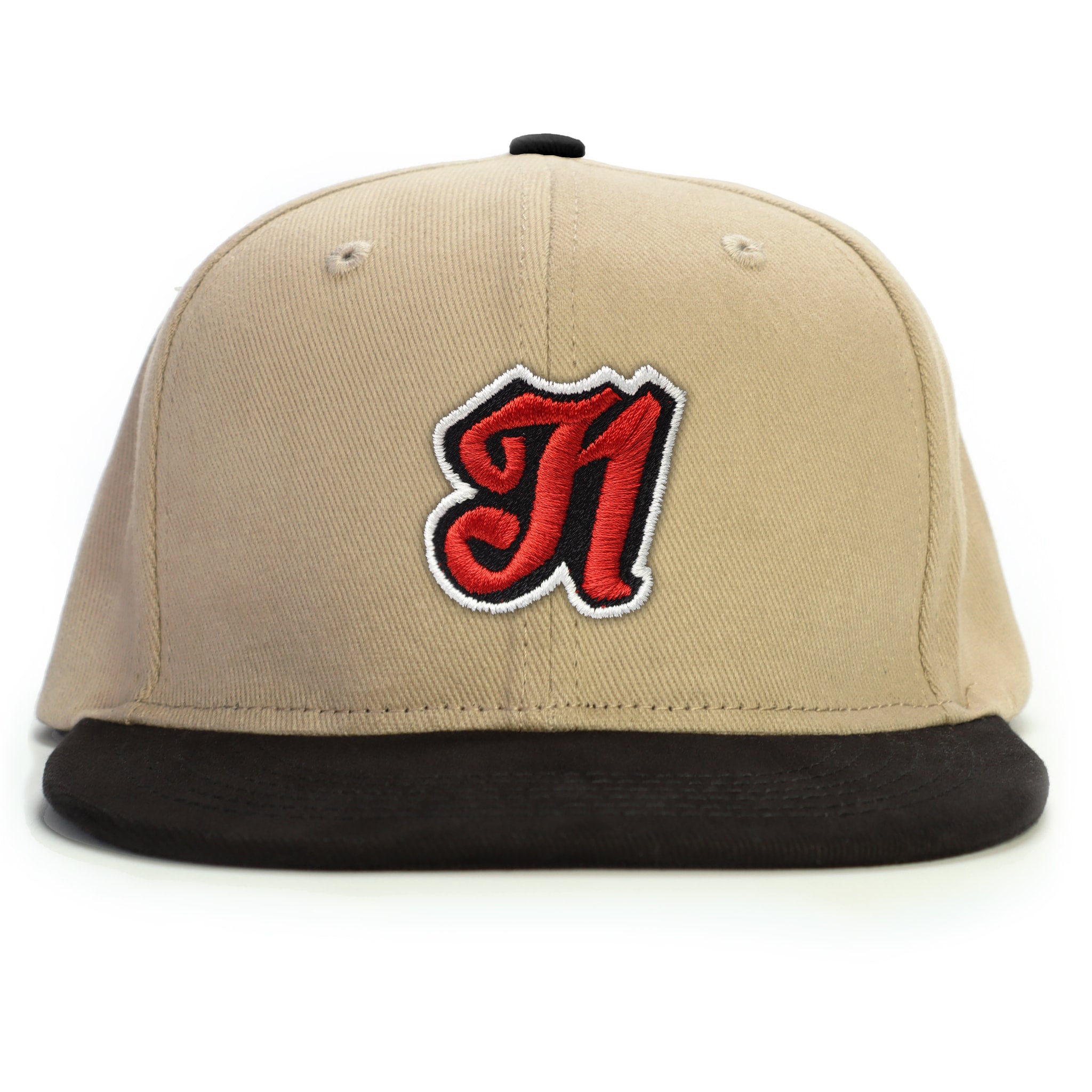 N Harf Snapback Şapka - bej