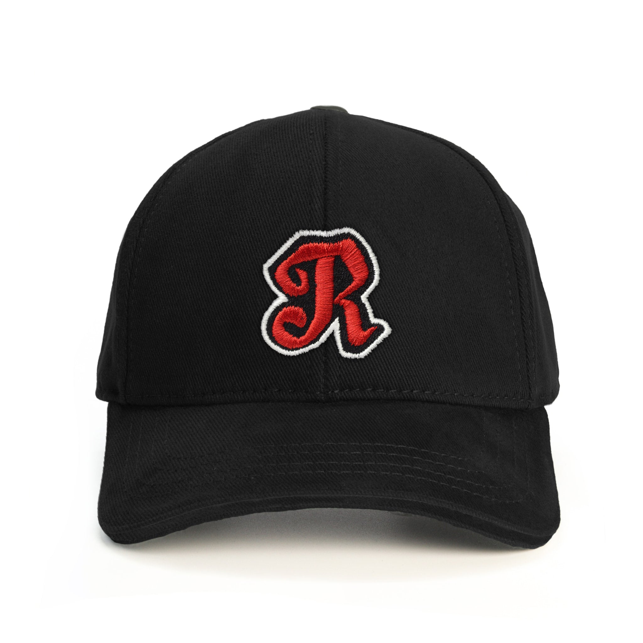 R Harf Baseball Şapka - siyah