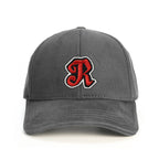 R Harf Baseball Şapka - gri