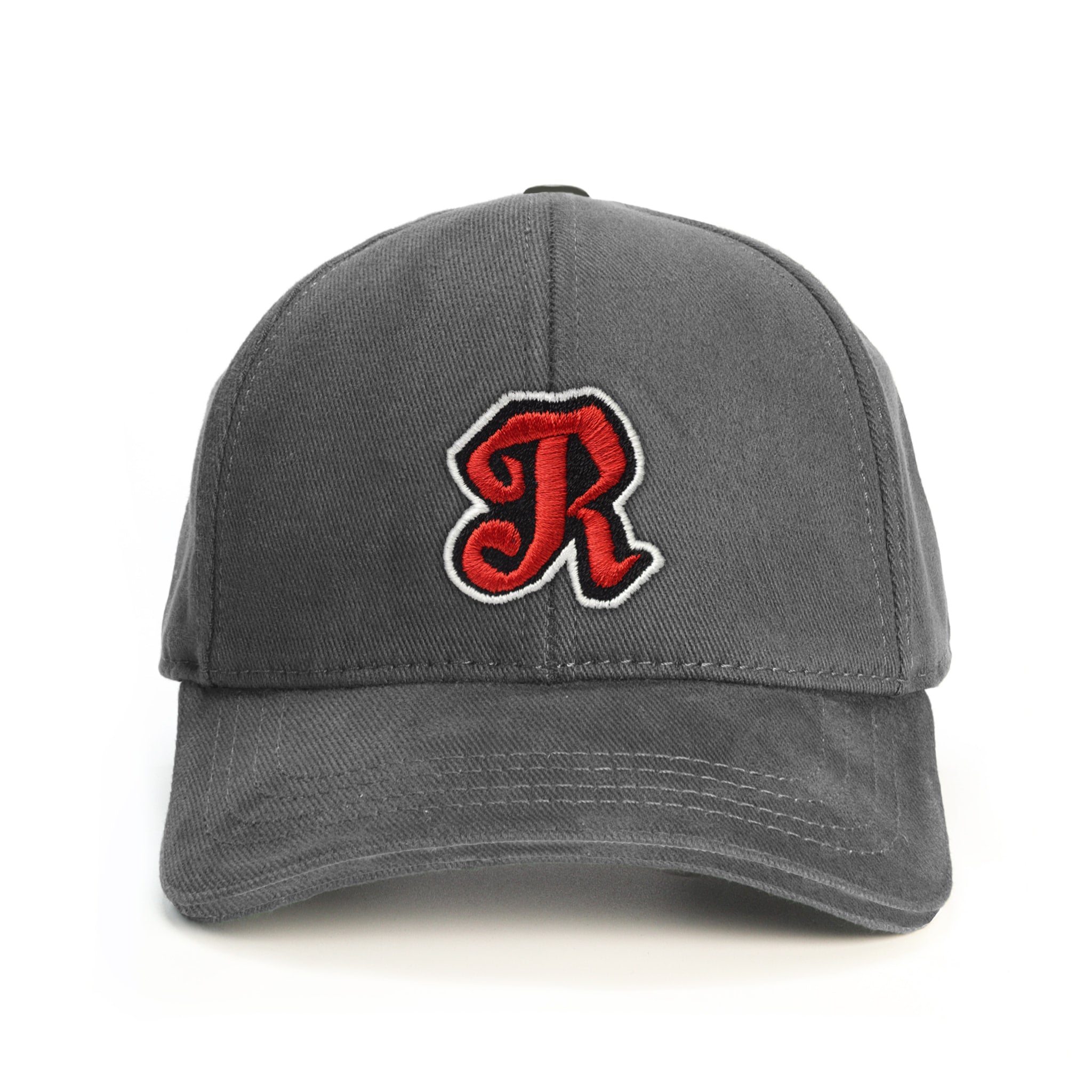 R Harf Baseball Şapka - gri