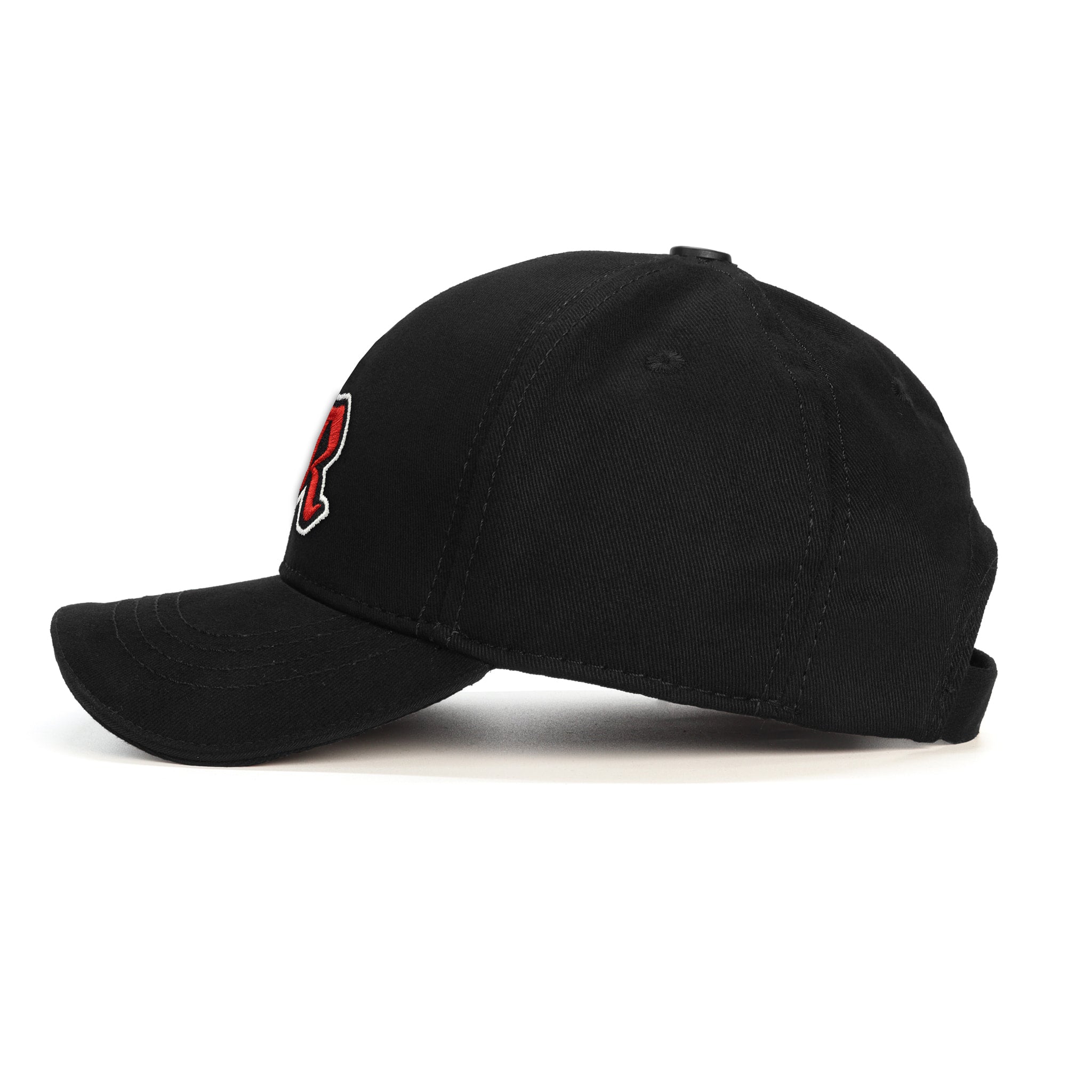 R Harf Baseball Şapka - siyah