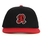 R Harf Snapback Şapka - kırmızı
