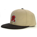 R Harf Snapback Şapka - bej