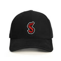 S Harf Baseball Şapka - siyah