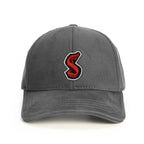 S Harf Baseball Şapka - gri