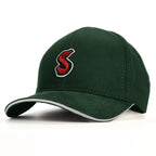 S Harf Baseball Şapka - yeşil