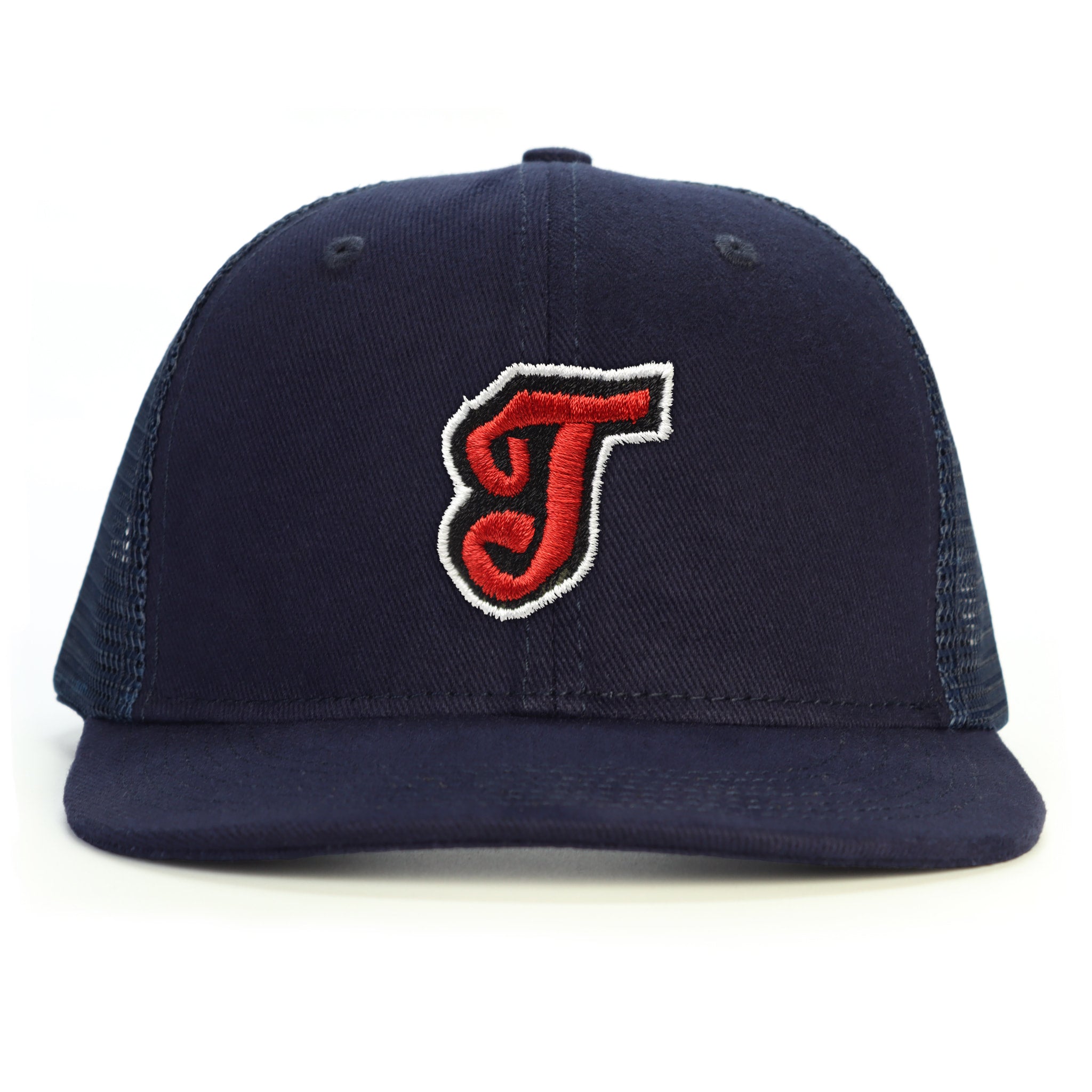 T Harf Snapback Şapka - lacivert