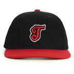 T Harf Snapback Şapka - kırmızı