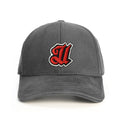 U Harf Baseball Şapka - gri