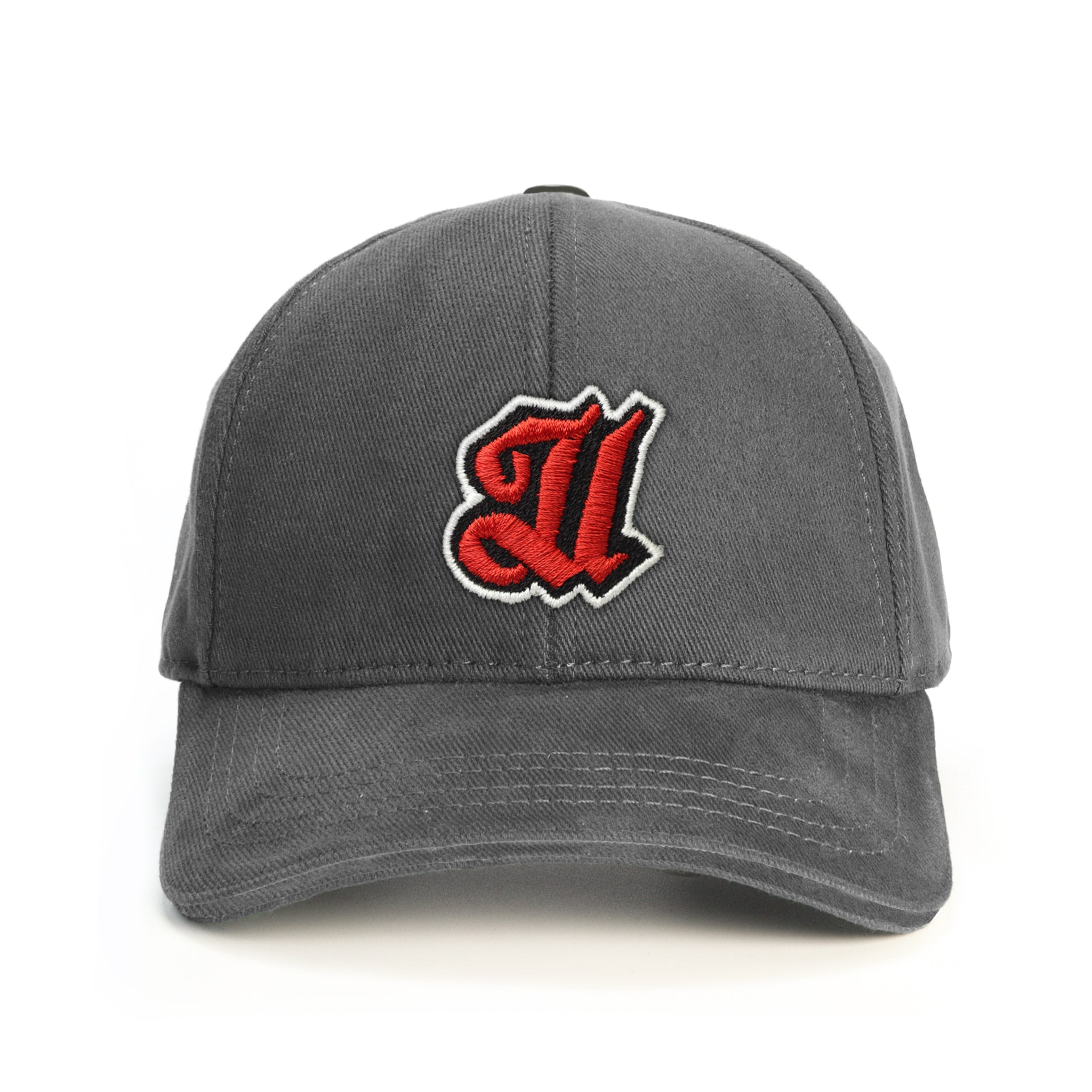 U Harf Baseball Şapka - gri