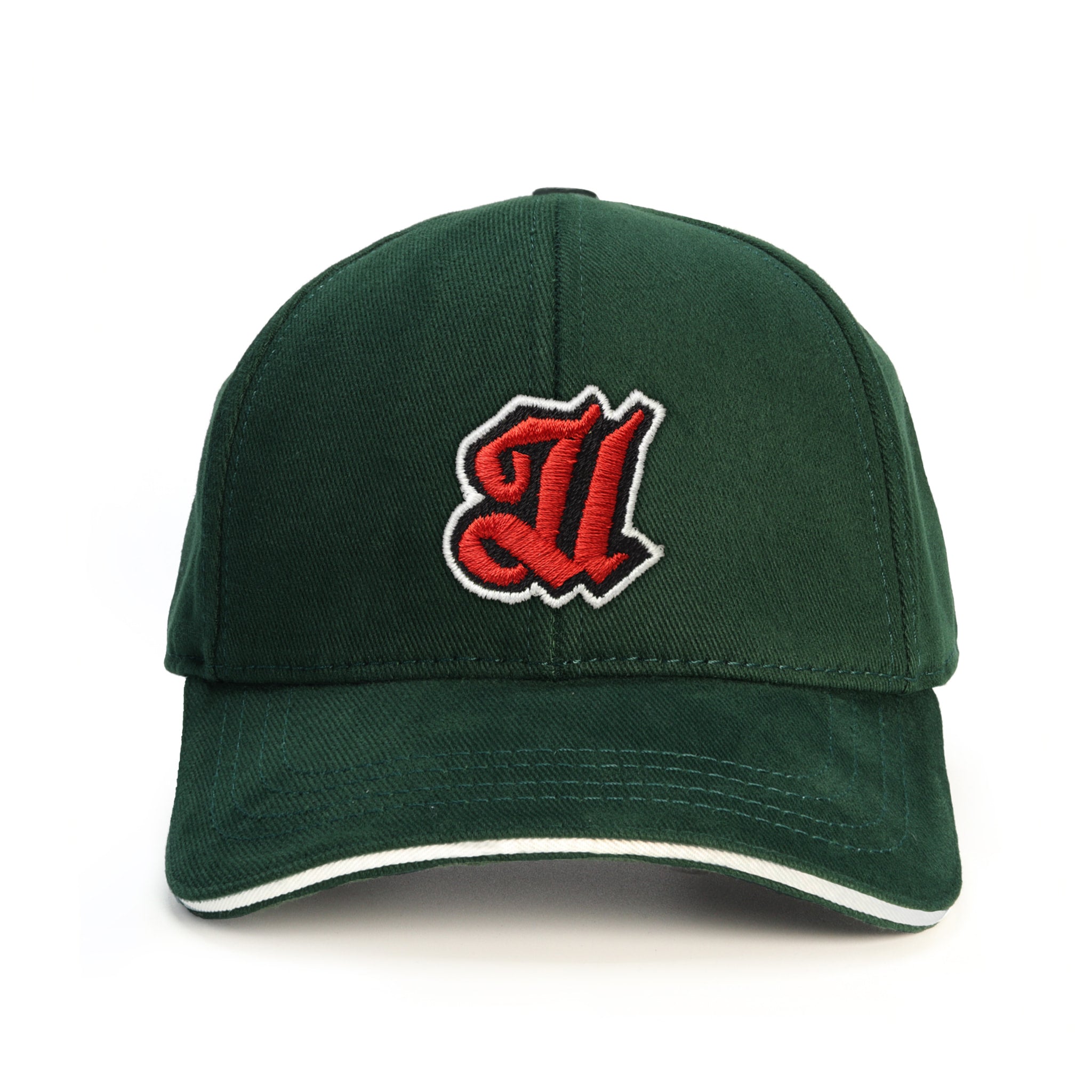 U Harf Baseball Şapka - yeşil