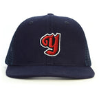 Y Harf Snapback Şapka - lacivert