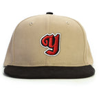 Y Harf Snapback Şapka - bej