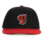 Y Harf Snapback Şapka - kırmızı