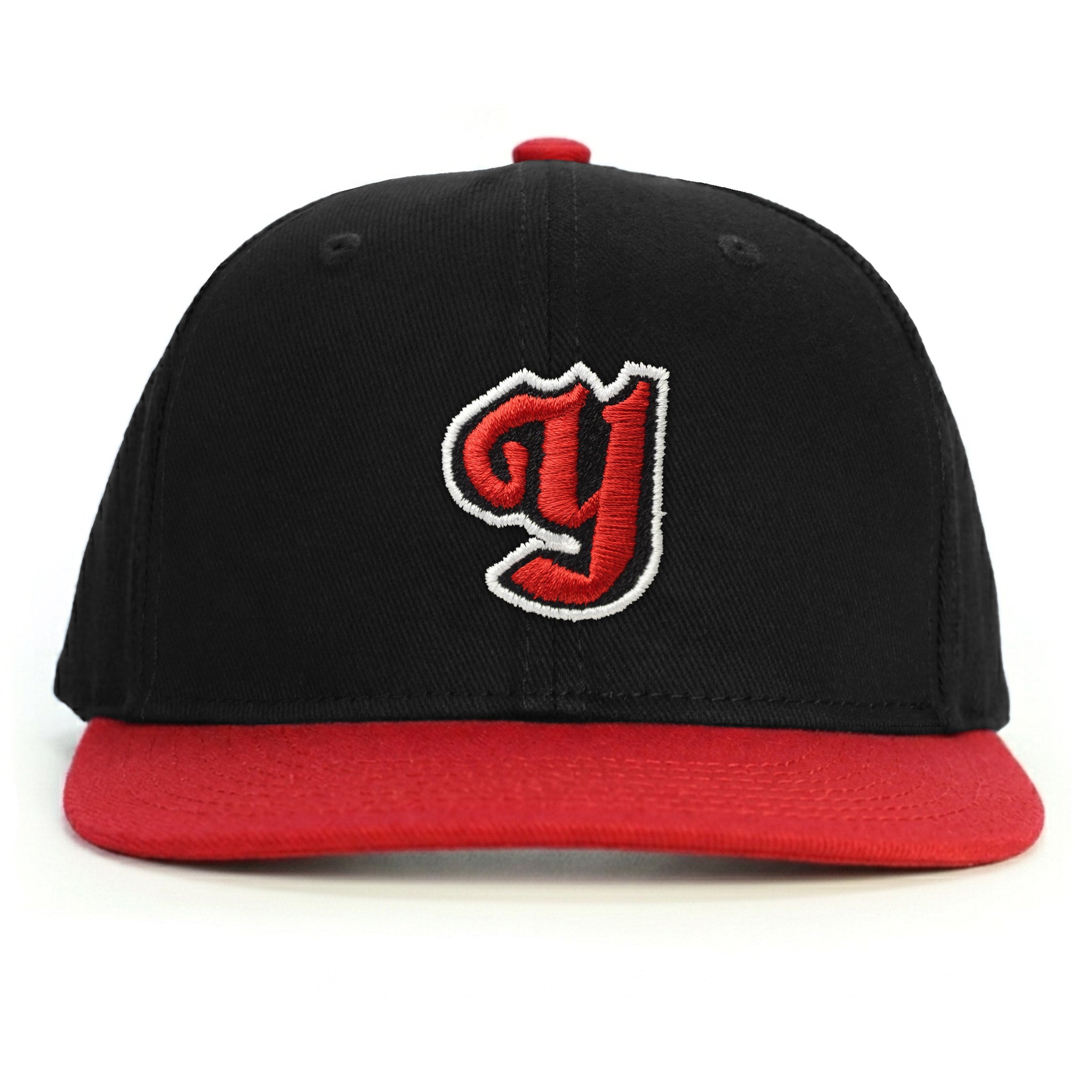 Y Harf Snapback Şapka - kırmızı