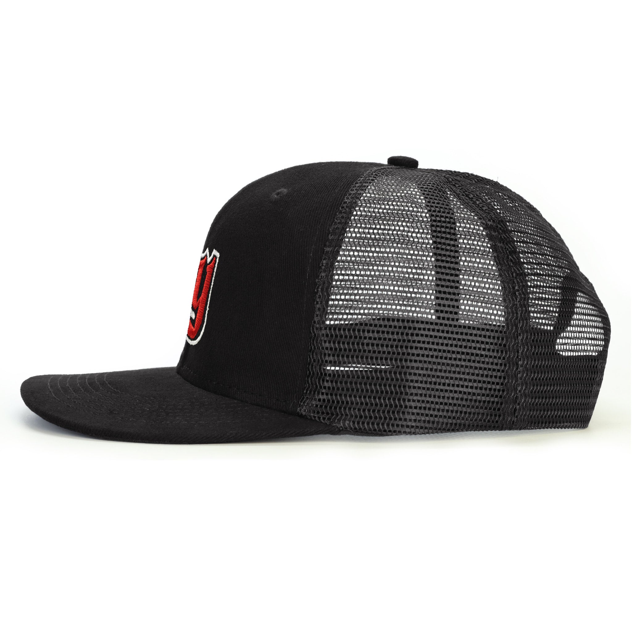 Y Harf Snapback Şapka - siyah