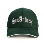 San Andreas Baseball Şapka - yeşil