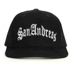 San Andreas Snapback Şapka - siyah