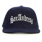 San Andreas Snapback Şapka - lacivert