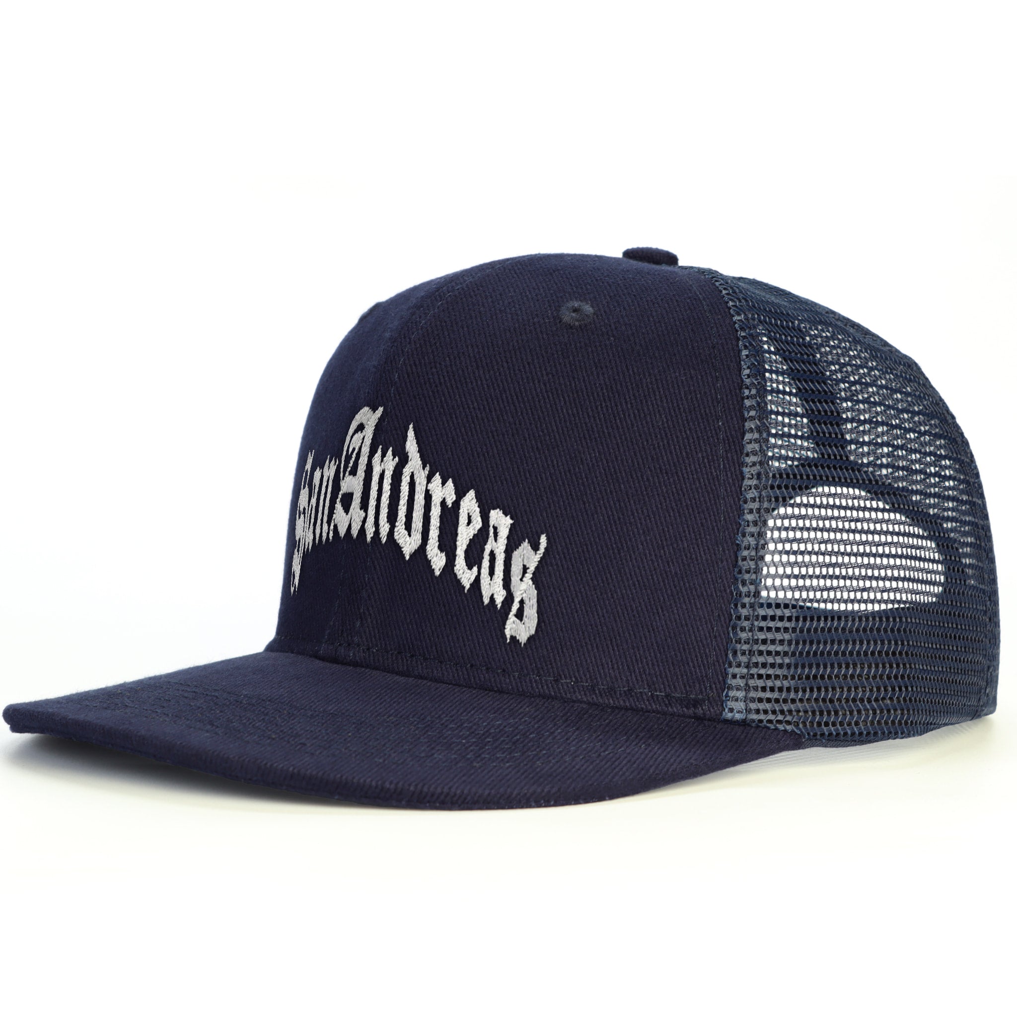 San Andreas Snapback Şapka - lacivert