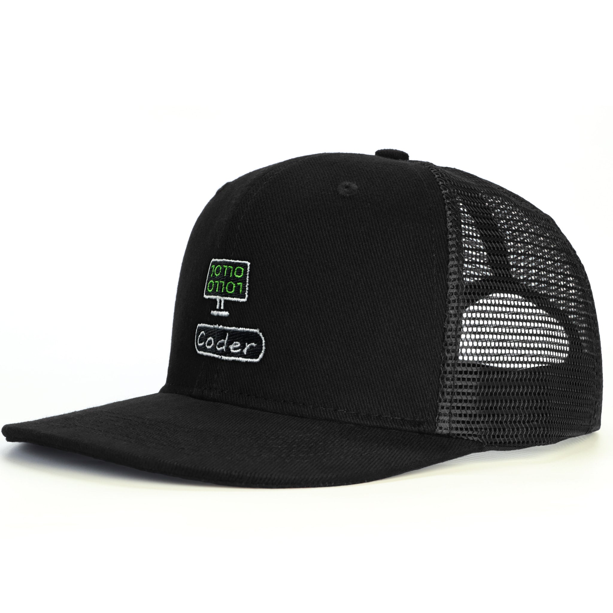 Yazılımcı Coder Snapback Şapka - siyah